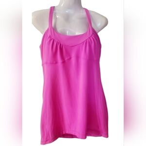 Lululemon Vibrant Pink Tank Top. Size 10.